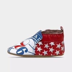 INFANT ROBEEZ PHILADELPHIA 76ERS NBA SOFT SOLE CASUAL SHOES